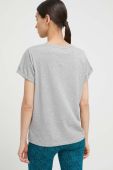 Бавовняна футболка lounge Tommy Hilfiger колір сірий
