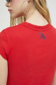 Бавовняна футболка Superdry колір червоний (3186153)