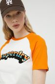 Бавовняна футболка Superdry колір помаранчевий (3186157)