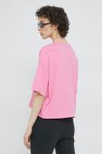 Бавовняна футболка Superdry колір рожевий (2989167)