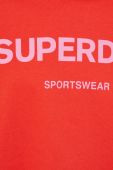 Бавовняна футболка Superdry колір червоний (2989171)