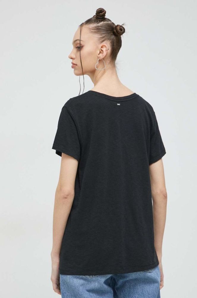 Футболка Superdry жіночий колір чорний (3023820) фото 3
