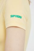 Футболка Superdry жіночий колір жовтий (3182276)