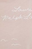 Футболка Lauren Ralph Lauren жіночий колір рожевий