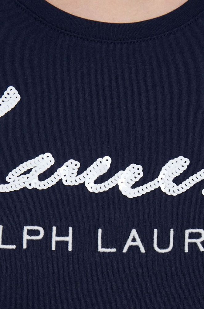 Футболка Lauren Ralph Lauren жіночий колір синій (3163868) фото 5