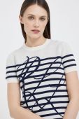 Бавовняний светр Lauren Ralph Lauren колір барвистий