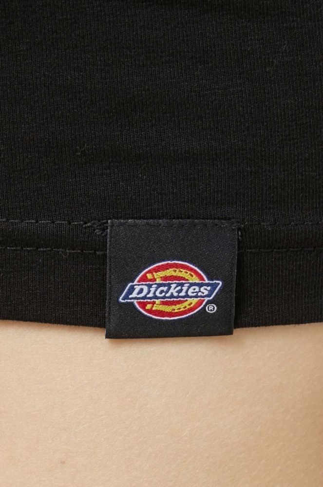 Топ Dickies жіночий колір чорний фото 5