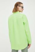 Сорочка R?sum? Rusty жіноча колір зелений relaxed класичний комір