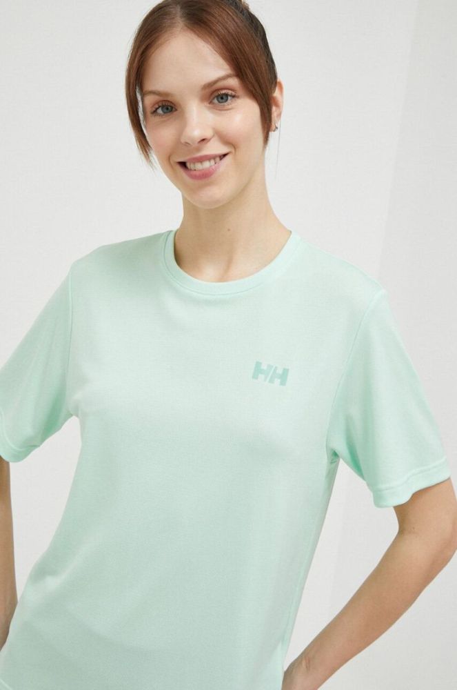 Спортивна футболка Helly Hansen Lifa Active Solen RX колір бірюзовий фото 4