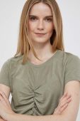 Футболка Dkny жіночий колір зелений (3220457)