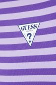 Футболка Guess Originals жіночий колір фіолетовий