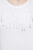 Бавовняна футболка LaBellaMafia колір білий (3245581)