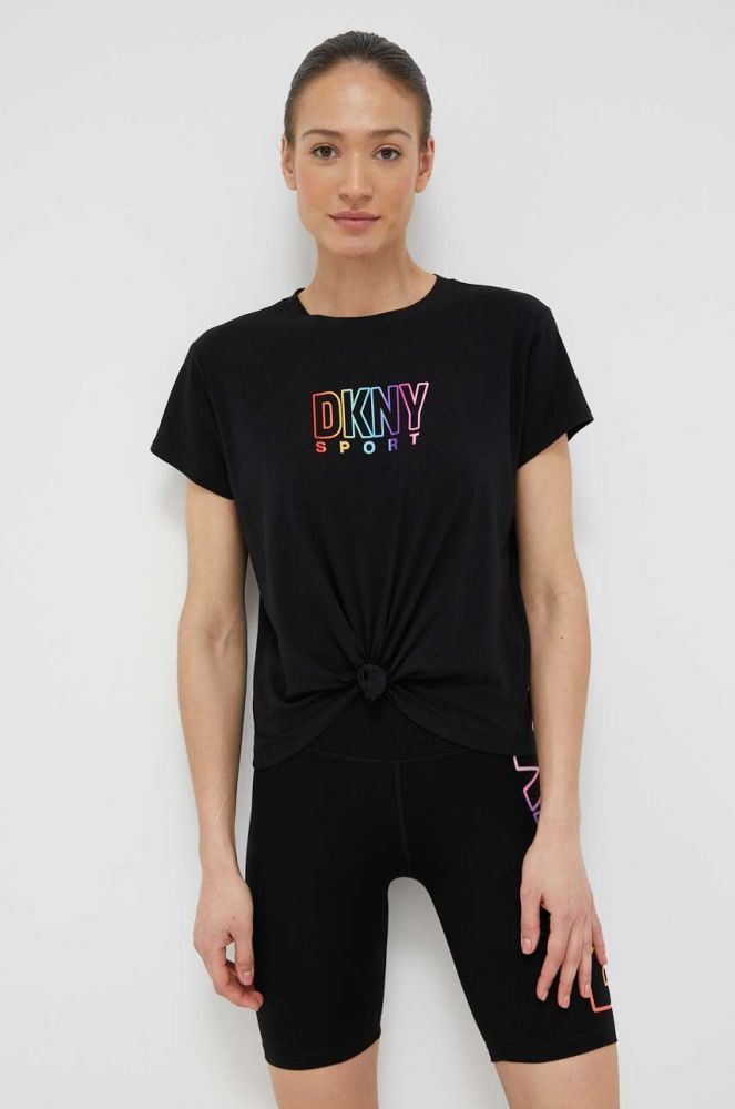 Футболка Dkny жіночий колір чорний (3221105)