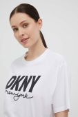 Бавовняна футболка Dkny колір білий (3222206)