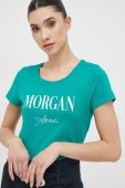 Футболка Morgan жіночий колір зелений (3062876)