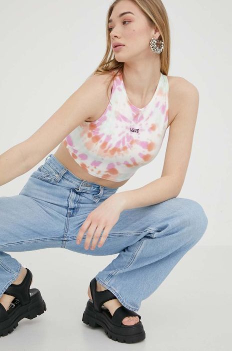 Топ Vans жіночий колір барвистий