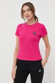Бавовняна футболка PLEIN SPORT колір рожевий (3220204)