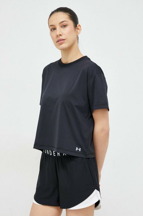 Тренувальна футболка Under Armour Meridian колір чорний