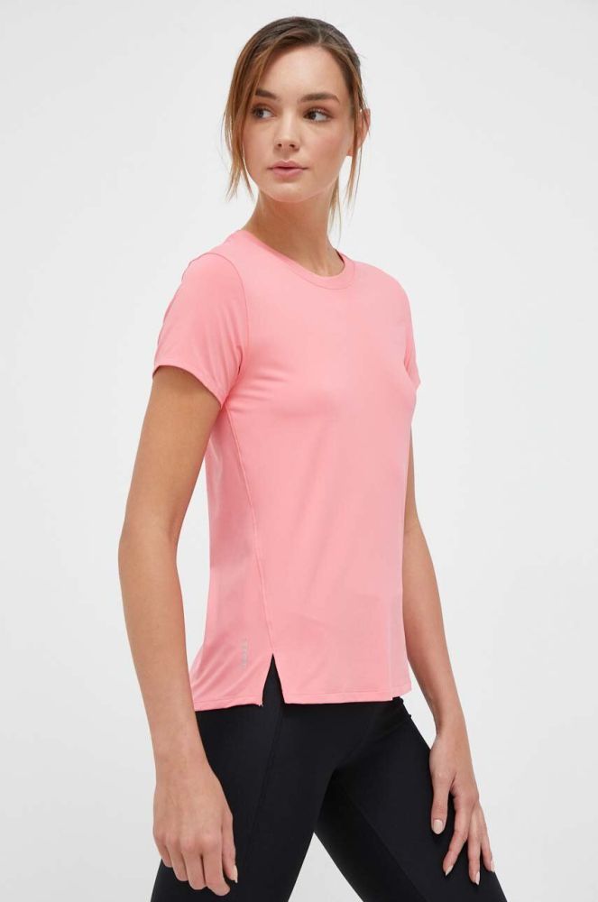 Бігова футболка Under Armour Iso-Chill Laser колір рожевий