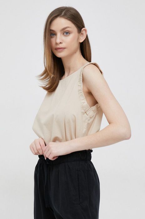 Топ Deha жіночий колір бежевий