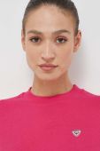 Бавовняна футболка Rossignol колір рожевий