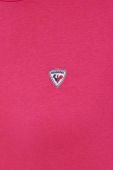 Бавовняна футболка Rossignol колір рожевий