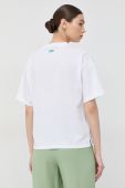 Бавовняна футболка Karl Lagerfeld колір білий (3099795)
