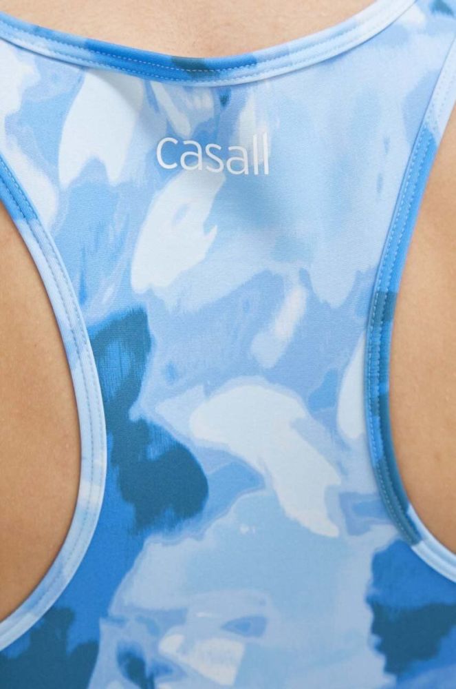 Топ для йоги Casall колір блакитний (3186212) фото 5