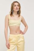 Топ Patrizia Pepe жіночий колір жовтий (3210947)