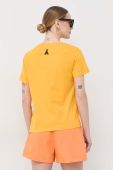 Бавовняна футболка Patrizia Pepe колір помаранчевий (3107182)