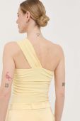 Боді Patrizia Pepe жіночі колір жовтий