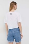 Бавовняна футболка Patrizia Pepe колір білий (3114202)