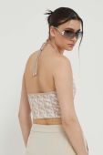 Топ Nicce жіночий колір бежевий