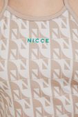 Топ Nicce жіночий колір бежевий