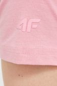 Футболка 4F жіночий колір рожевий