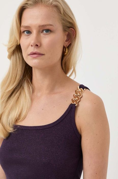 Топ Morgan жіночий колір фіолетовий (3239309)