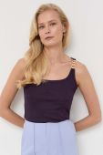 Топ Morgan жіночий колір фіолетовий (3239309)