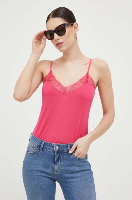 Топ Morgan жіночий колір рожевий (3214659)