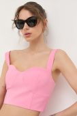 Топ Morgan жіночий колір рожевий (3286071)