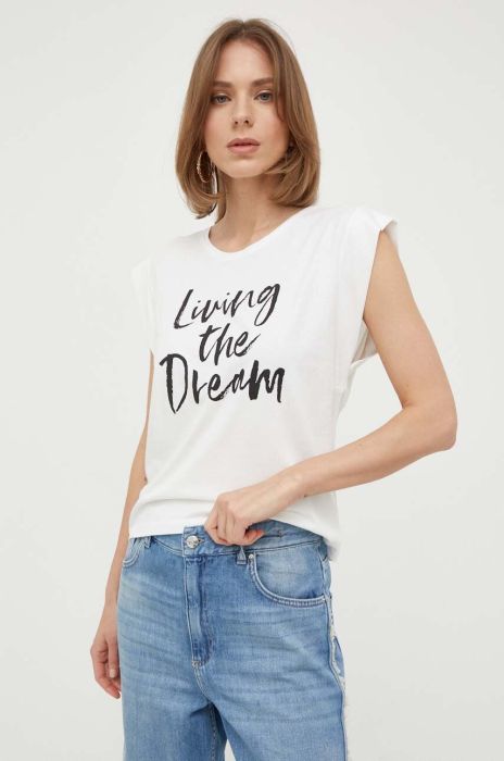 Футболка Morgan жіночий колір білий (3248957)