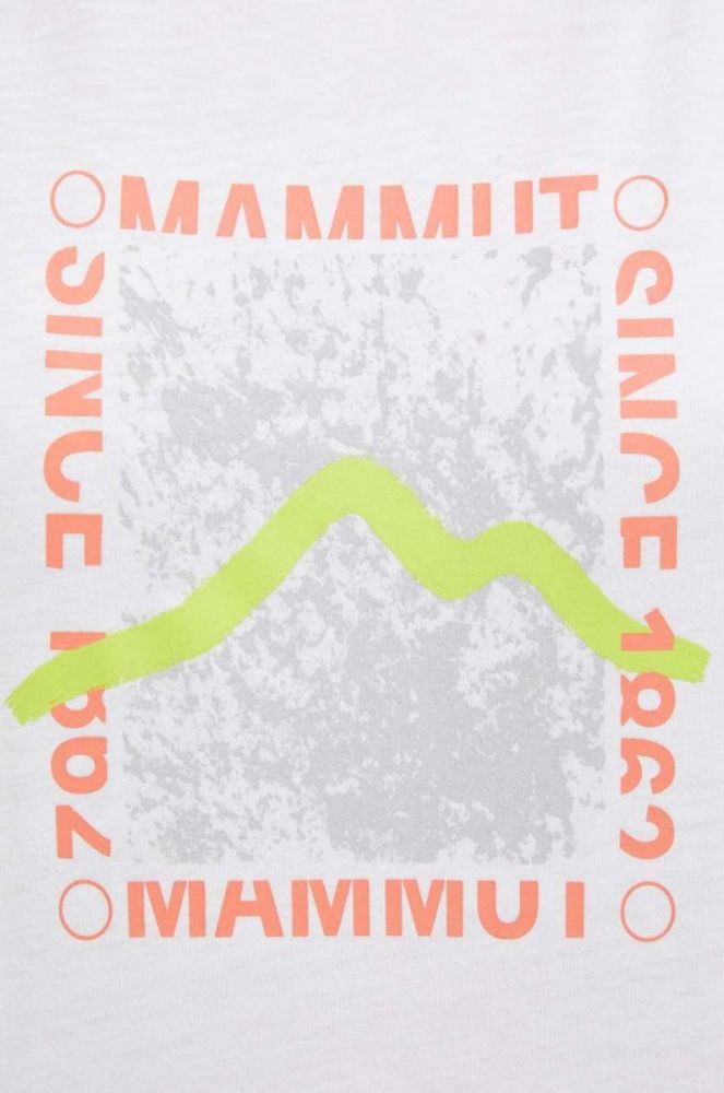Спортивна футболка Mammut Core колір білий (3262018) фото 5
