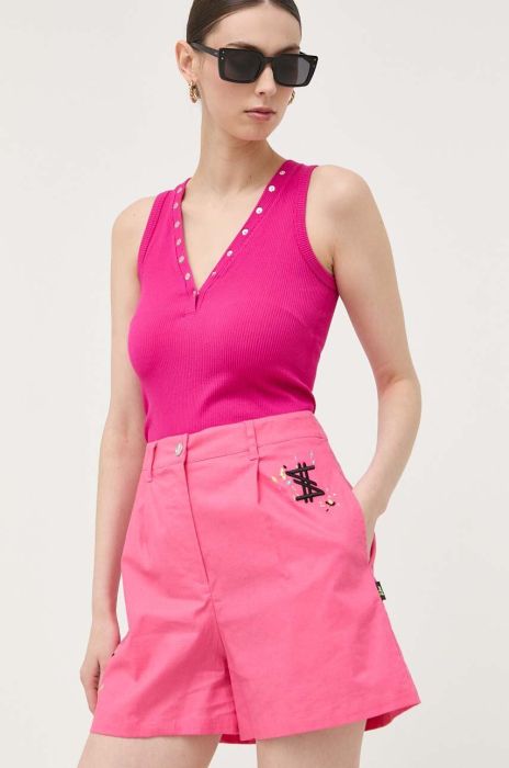 Топ Morgan жіночий колір рожевий (3295243)