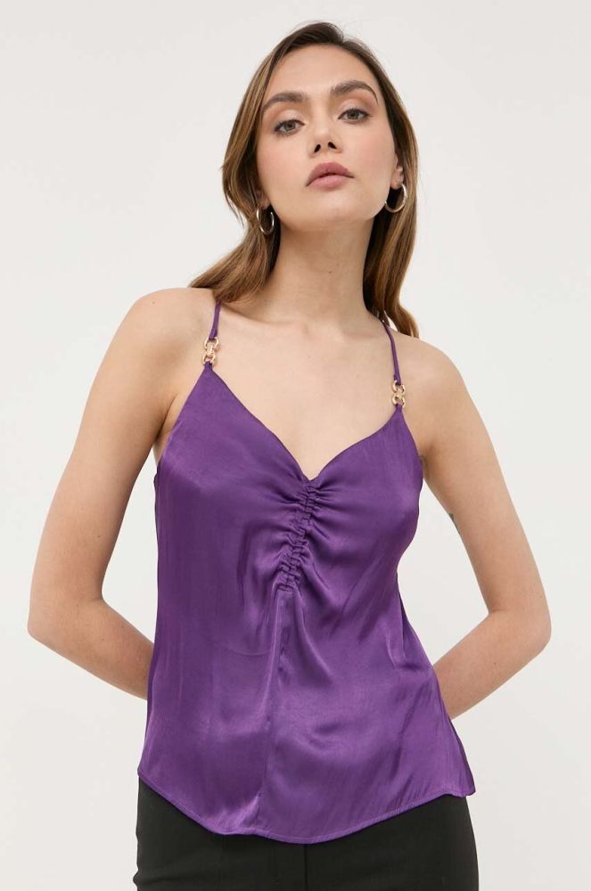 Топ Morgan жіночий колір фіолетовий (3286188)