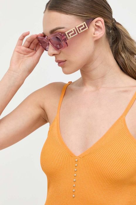 Топ Morgan жіночий колір помаранчевий (3277548)