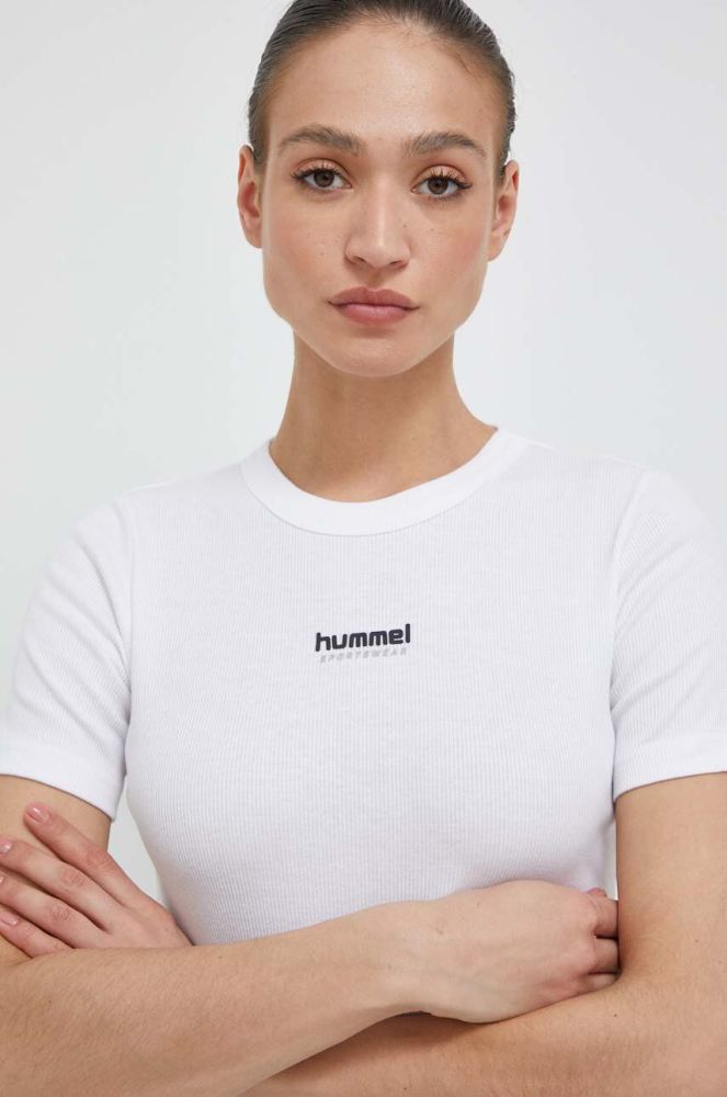 Футболка Hummel жіночий колір білий