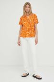 Бавовняна футболка Marc O'Polo колір помаранчевий (3251602)