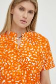 Бавовняна футболка Marc O'Polo колір помаранчевий (3251602)