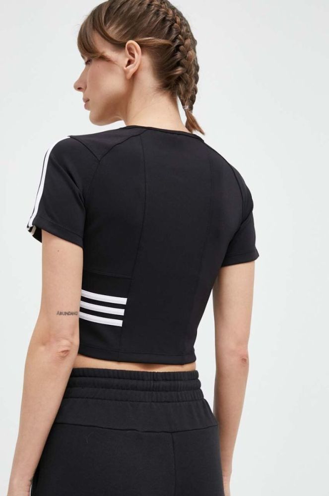 Футболка adidas Originals жіночий колір чорний (3248966) фото 3