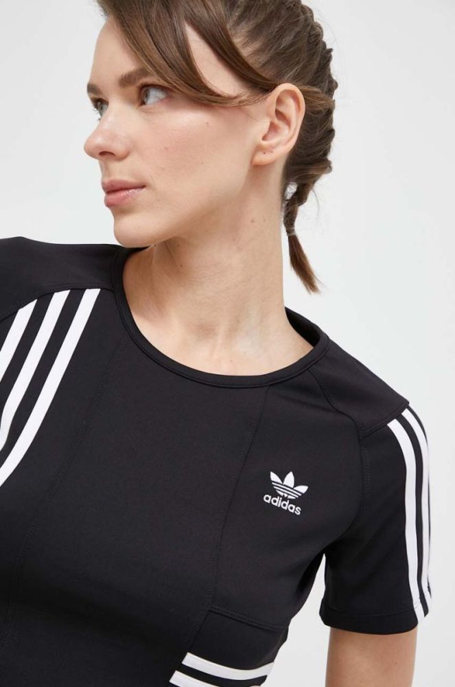 Футболка adidas Originals жіночий колір чорний (3248966) фото 5