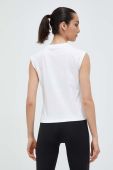 Бавовняний топ adidas Originals колір білий